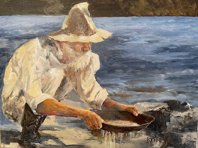 Gary Kenney - Prospector painting